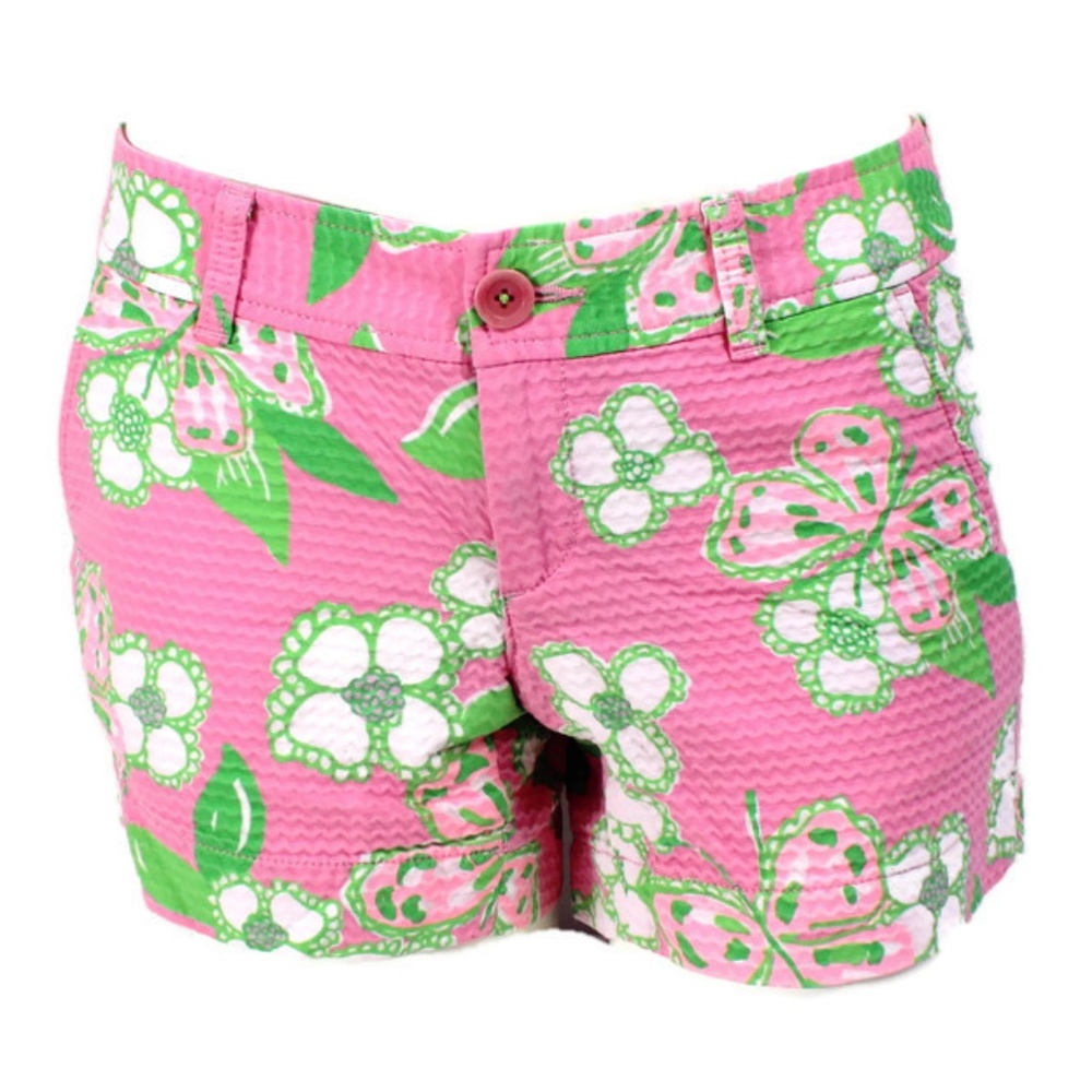 Lilly Pulitzer Butterfly  Callahan Short Sz 0